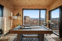 Modern Mountain Escape w/ Views, Hot Tub & Fireplace