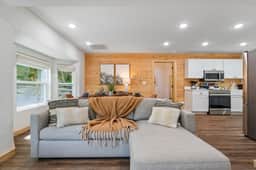 Creekside Bungalow | Hot Tub, Sunroom + Private Suite